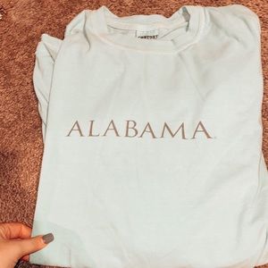 Alabama long sleeve comfort color tee